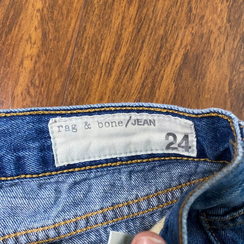 rag & bone Distressed Denim Jean Shorts Size 24 - Picture 2 of 4
